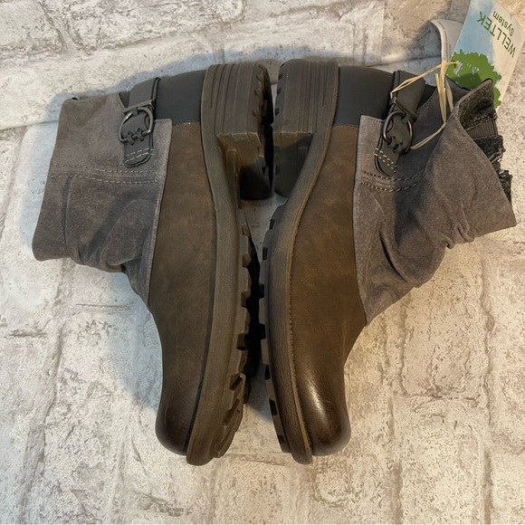 Earth Origins Paige Stone Vintage Ankle Boots Size 8 1/2 NWT - Picture 4 of 11